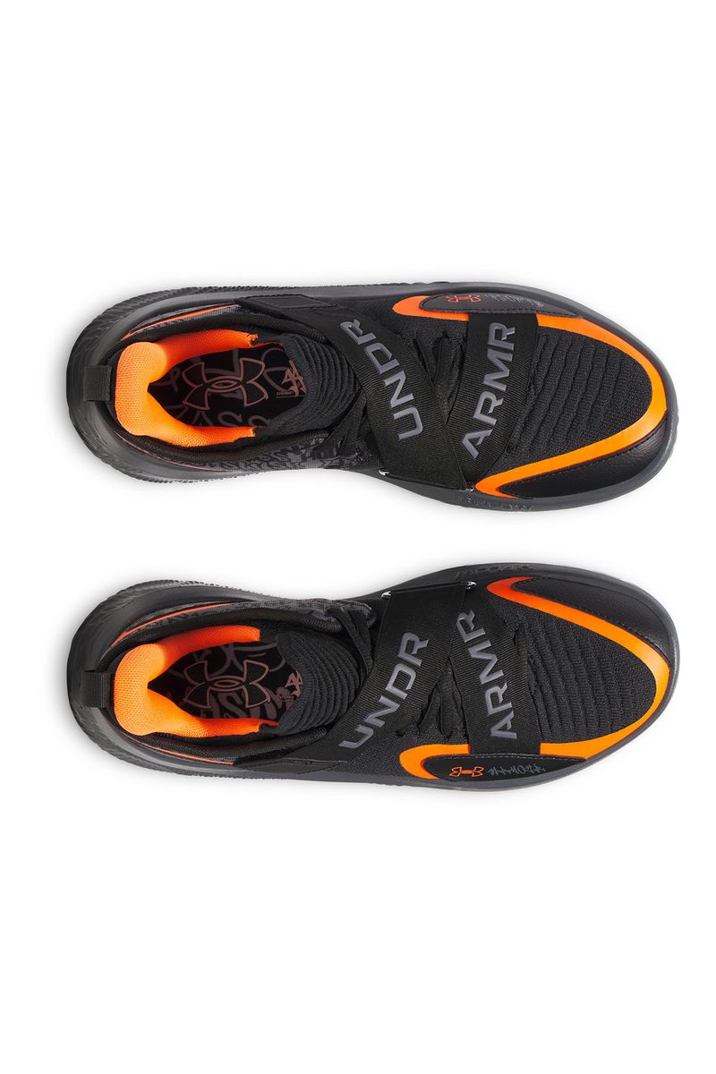 Zapatillas-unisex-UA-Futr-x-4-Basketball-negro