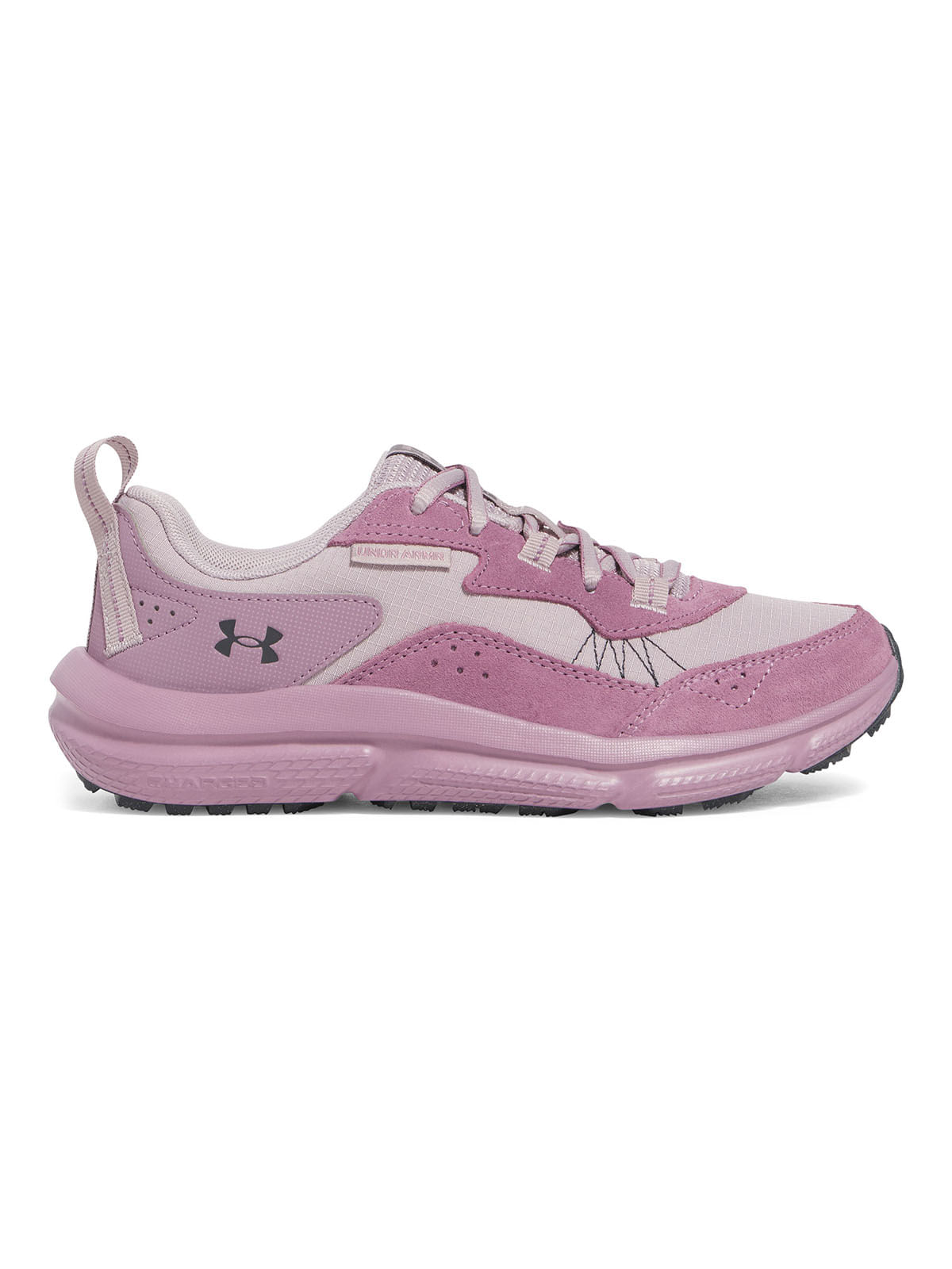 Zapatillas de running UA Charged verssert 2 gris para mujer