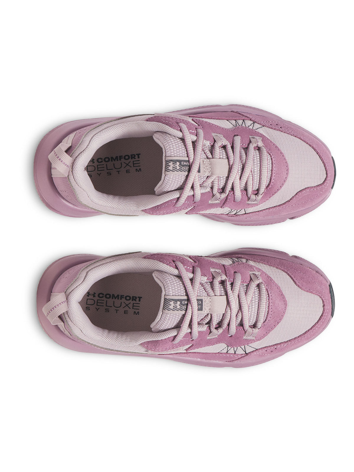 Zapatillas de running UA Charged verssert 2 gris para mujer