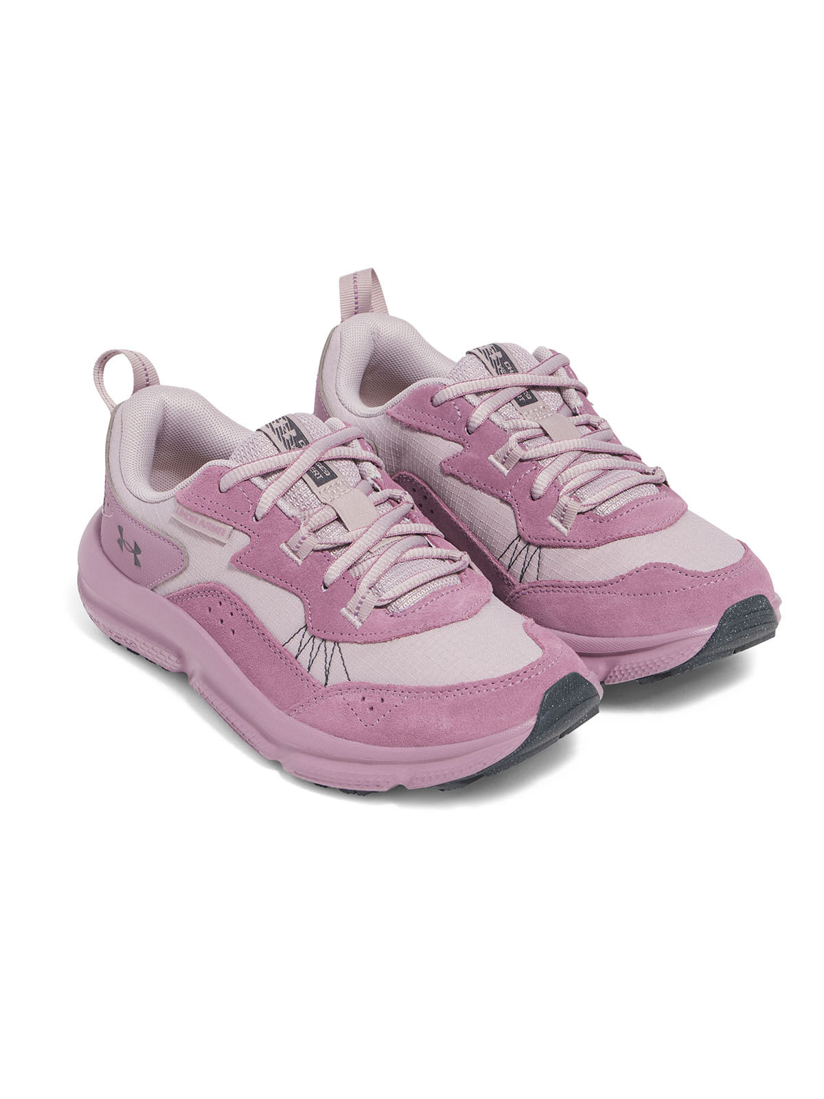 Zapatillas de running UA Charged verssert 2 gris para mujer
