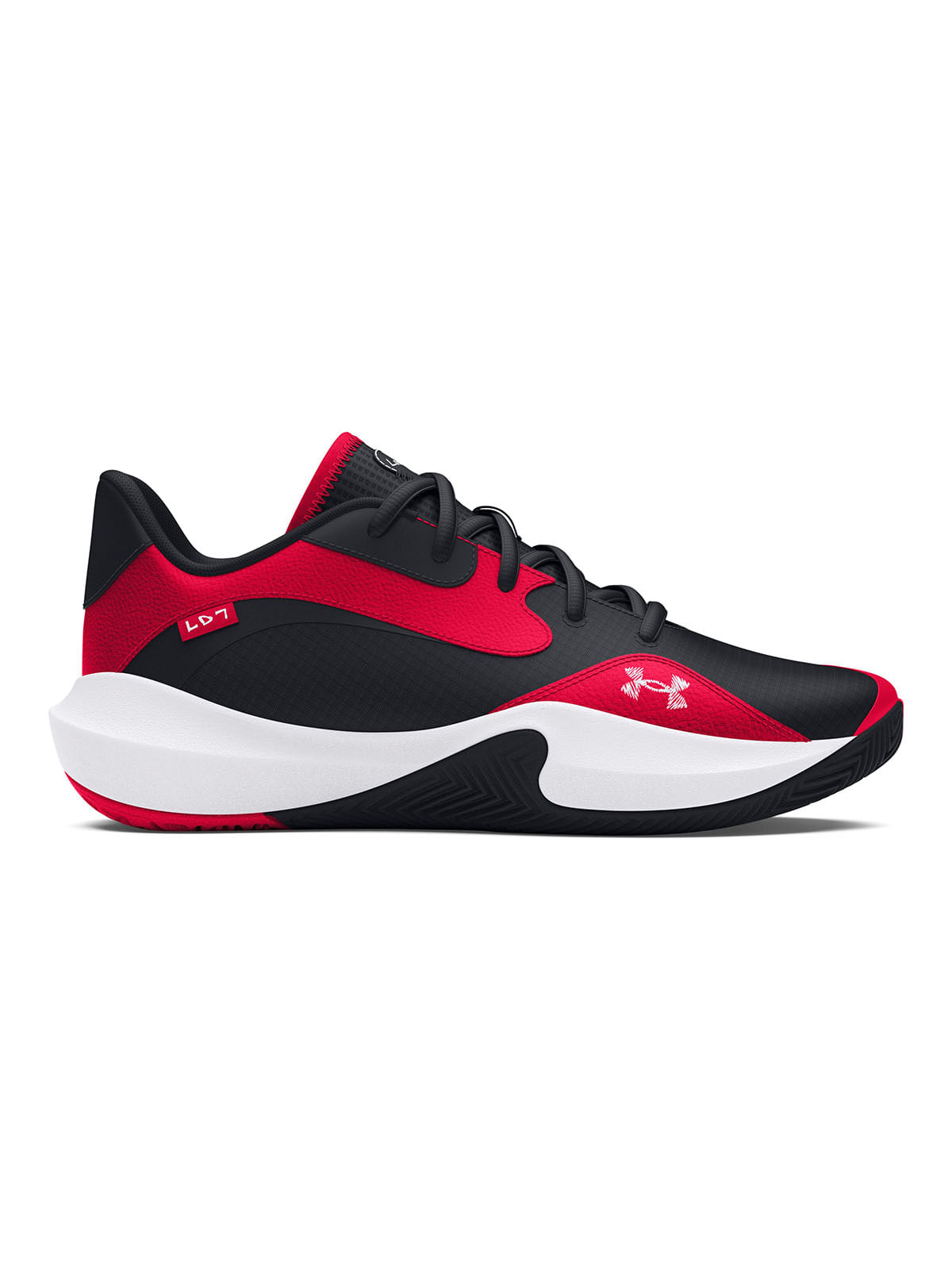 Zapatillas unisex UA Lockdown 7 Basketball rojo