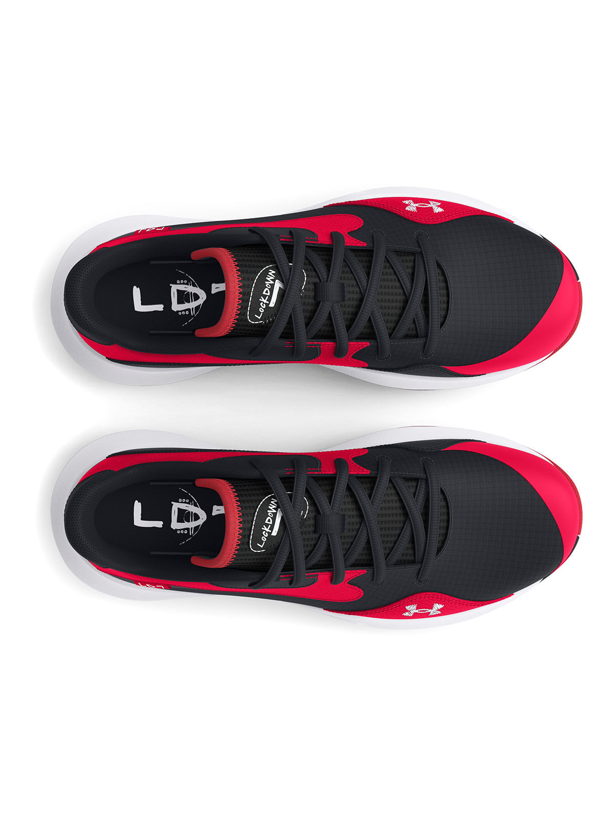 Zapatillas unisex UA Lockdown 7 Basketball rojo