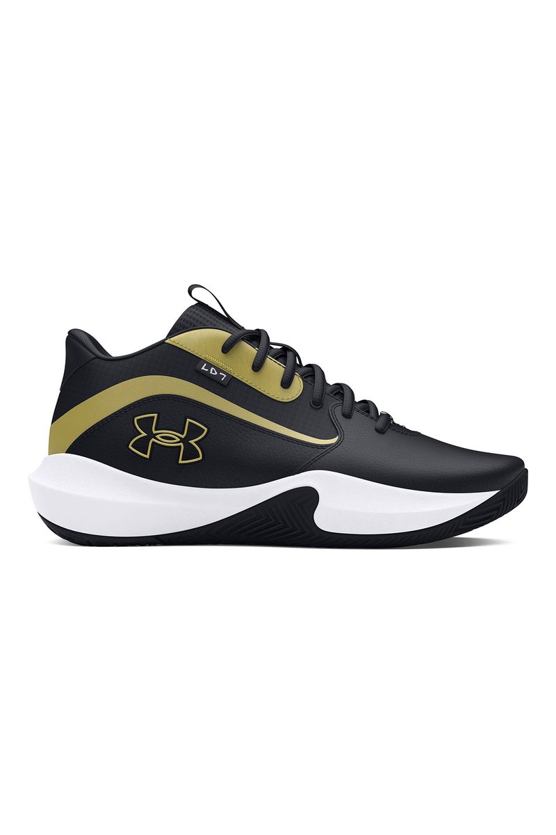Zapatillas-unisex-UA-Lockdown-7-Basketball-negro