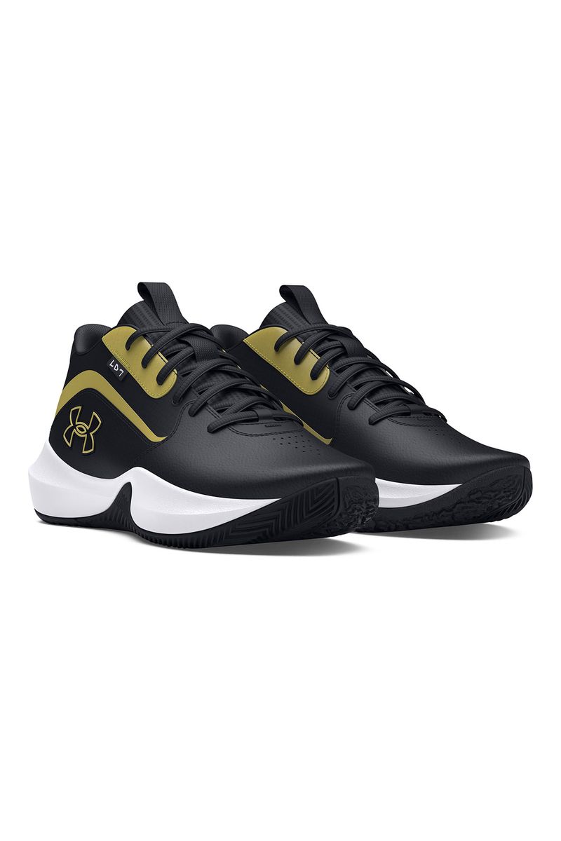 Zapatillas-unisex-UA-Lockdown-7-Basketball-negro