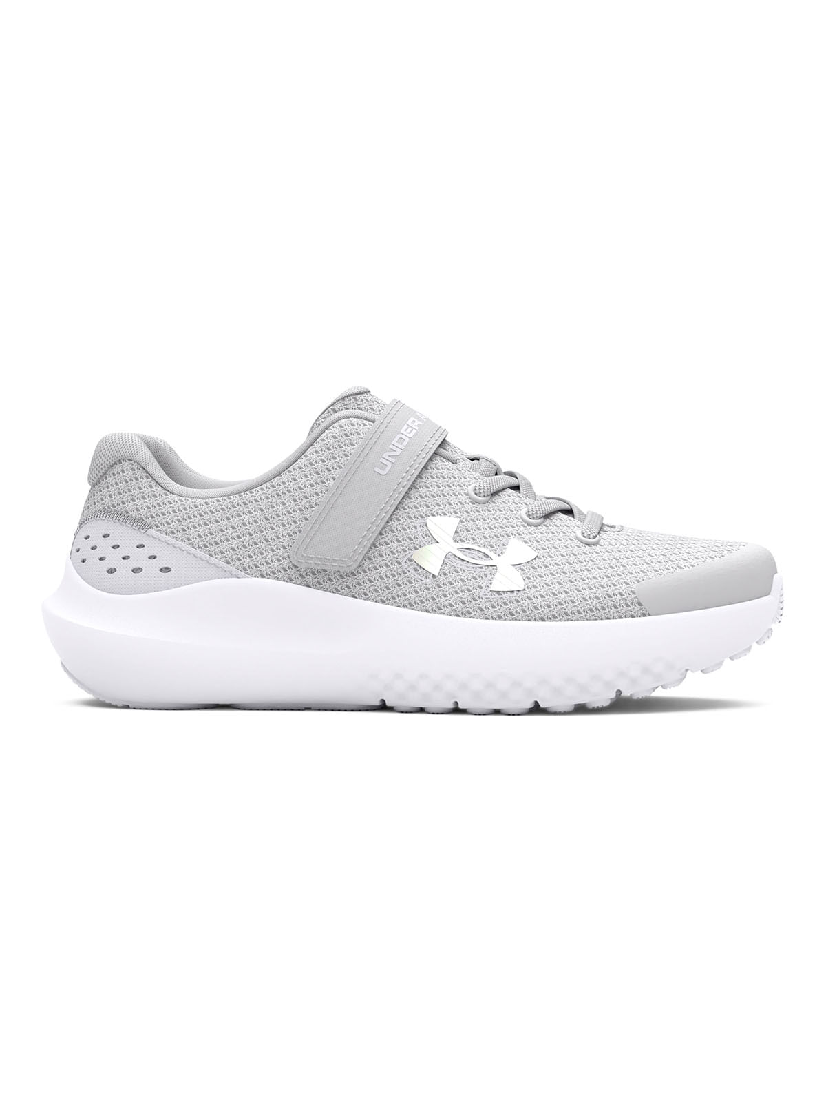 Zapatillas de running UA Surge 4 AC gris para niñas