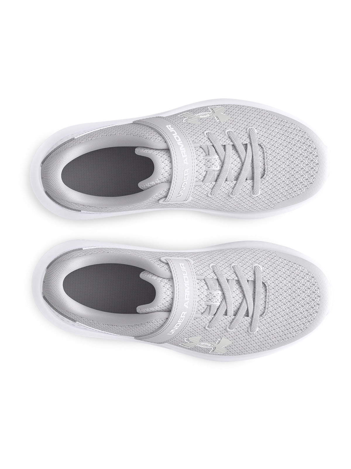 Zapatillas de running UA Surge 4 AC gris para niñas