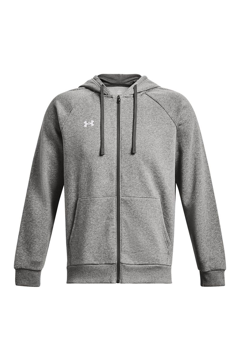 Poleron-UA-Rival-fleece-con-cierre-gris-para-hombre