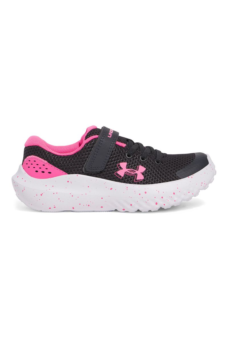 Zapatillas-de-running-UA-Surge-4-AC-gris-para-niñas