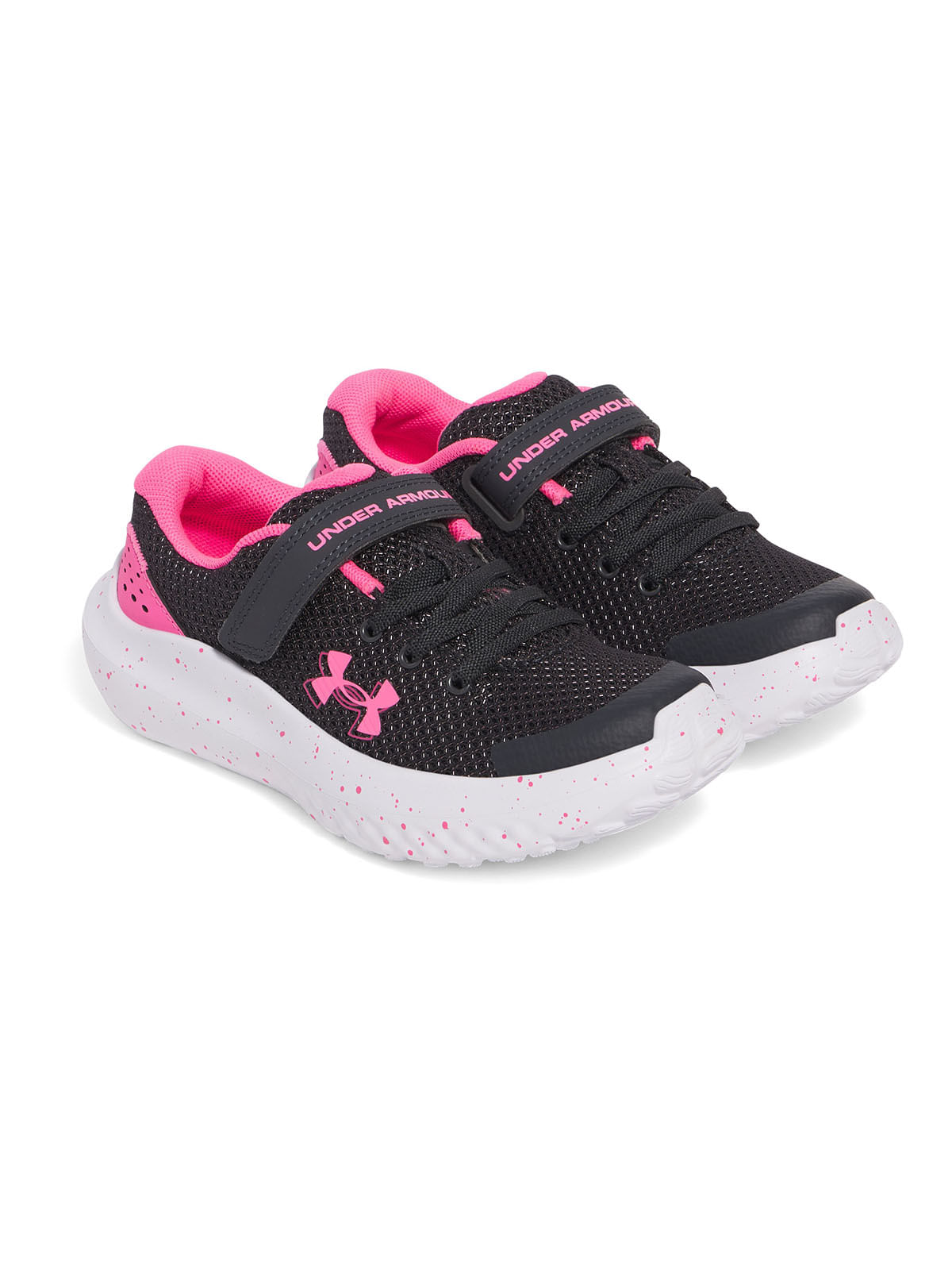 Zapatillas de running UA Surge 4 AC gris para niñas