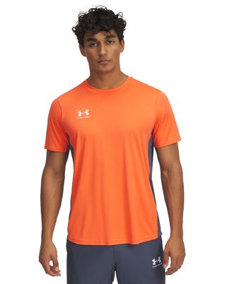 Polera manga corta Under Armour challenger naranjo para hombre