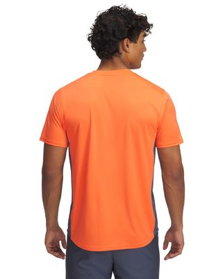Polera manga corta Under Armour challenger naranjo para hombre