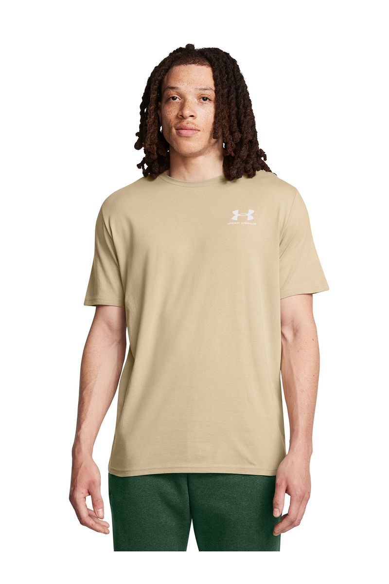 Polera-manga-corta-UA-Leftchest-cafe-para-hombre