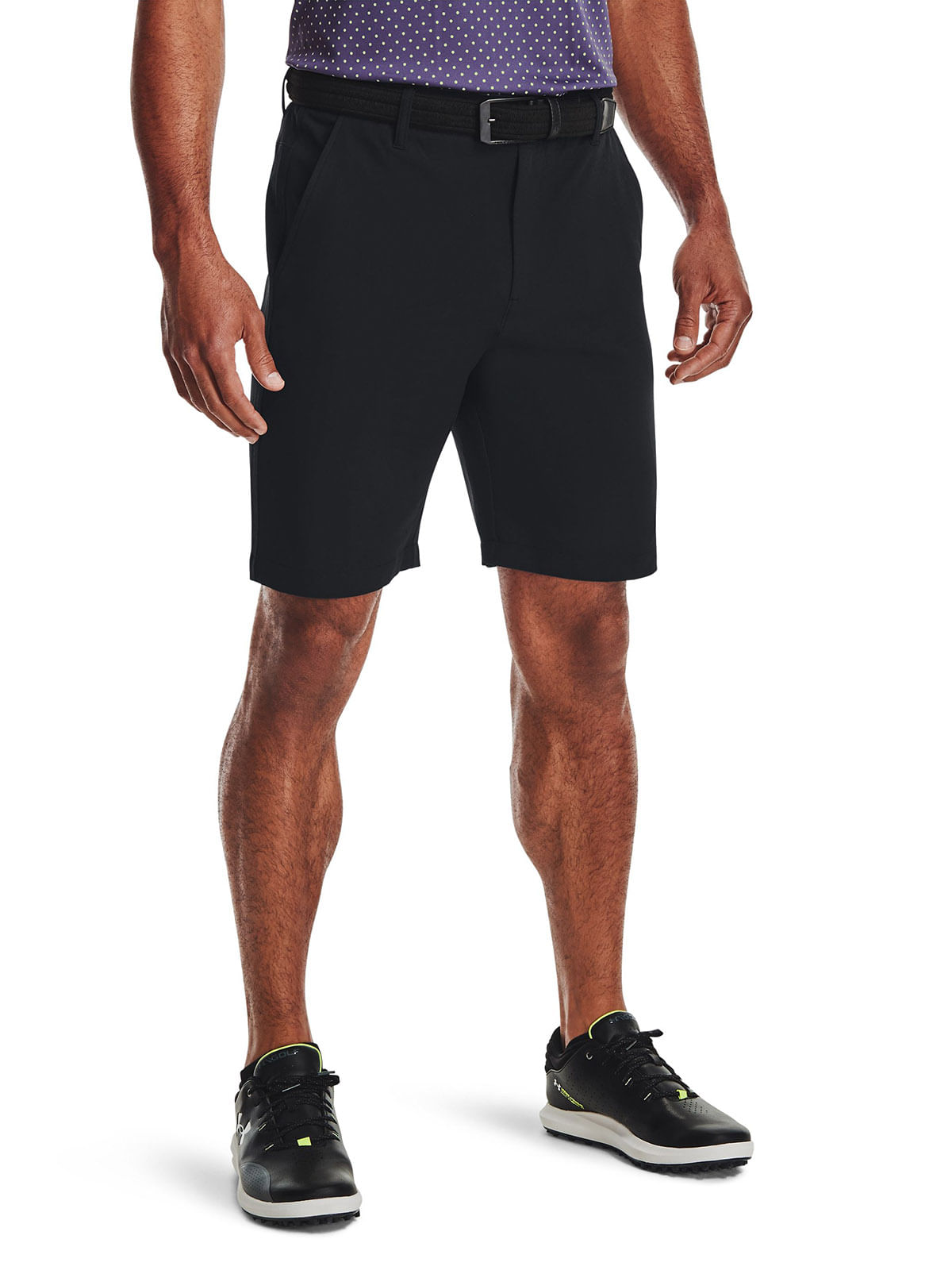 Shorts UA drive negro para hombre