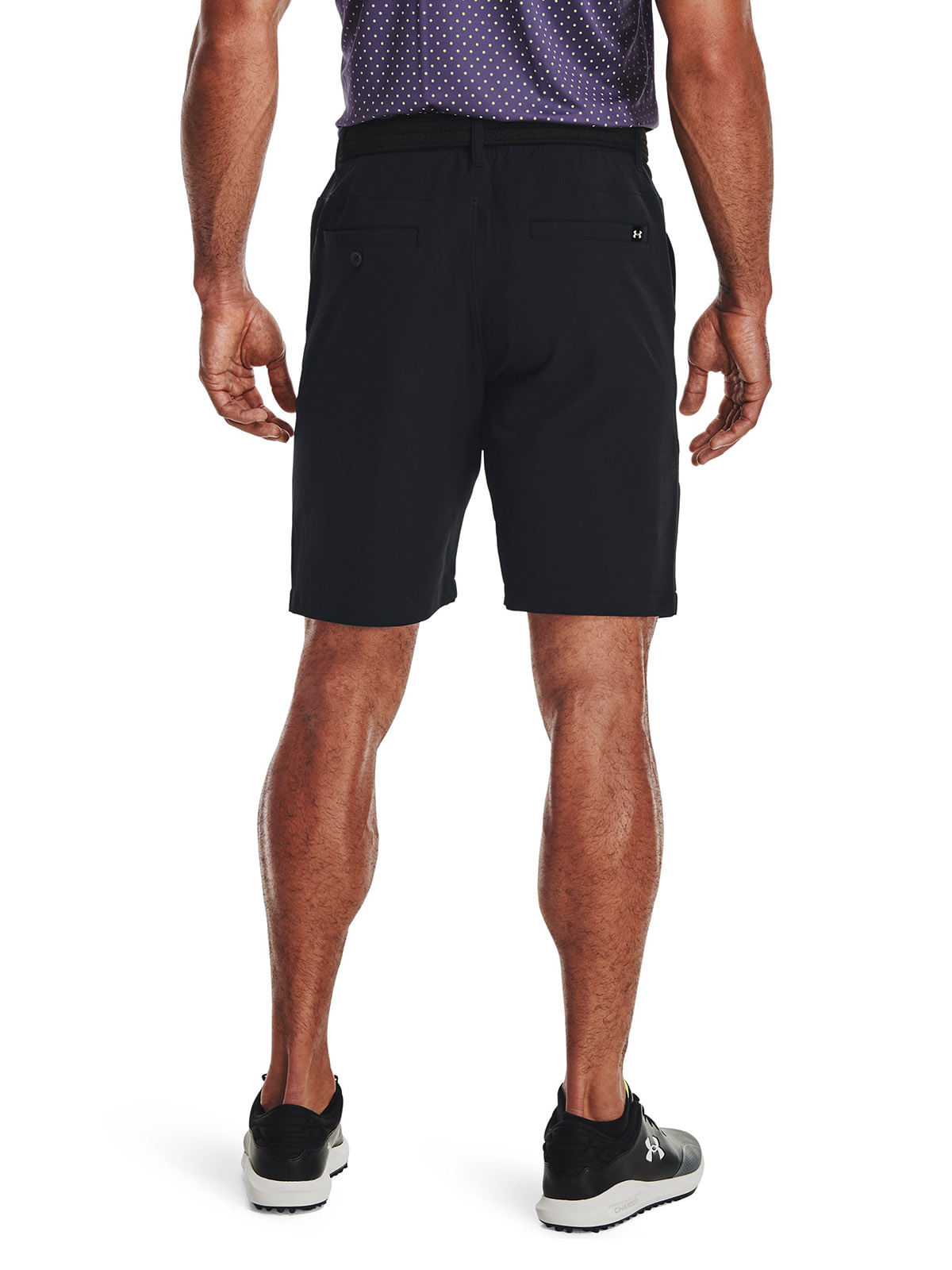 Shorts UA drive negro para hombre