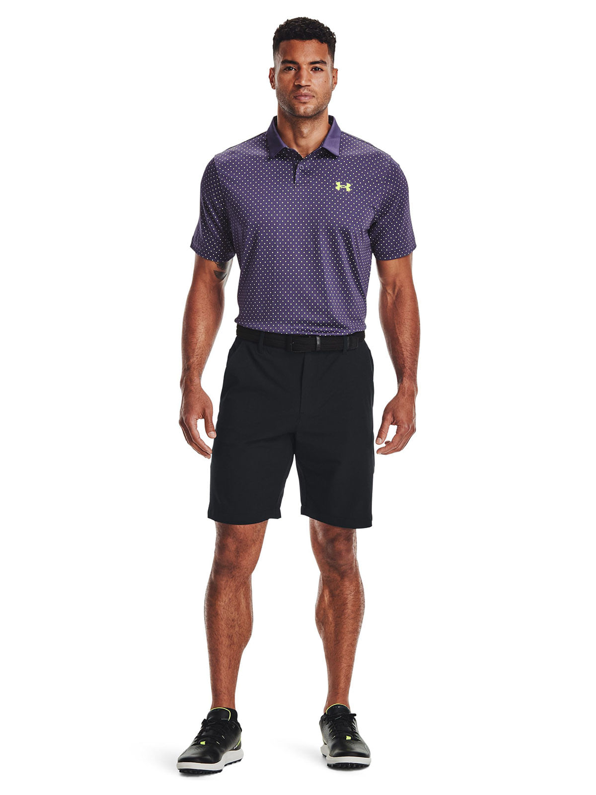 Shorts UA drive negro para hombre