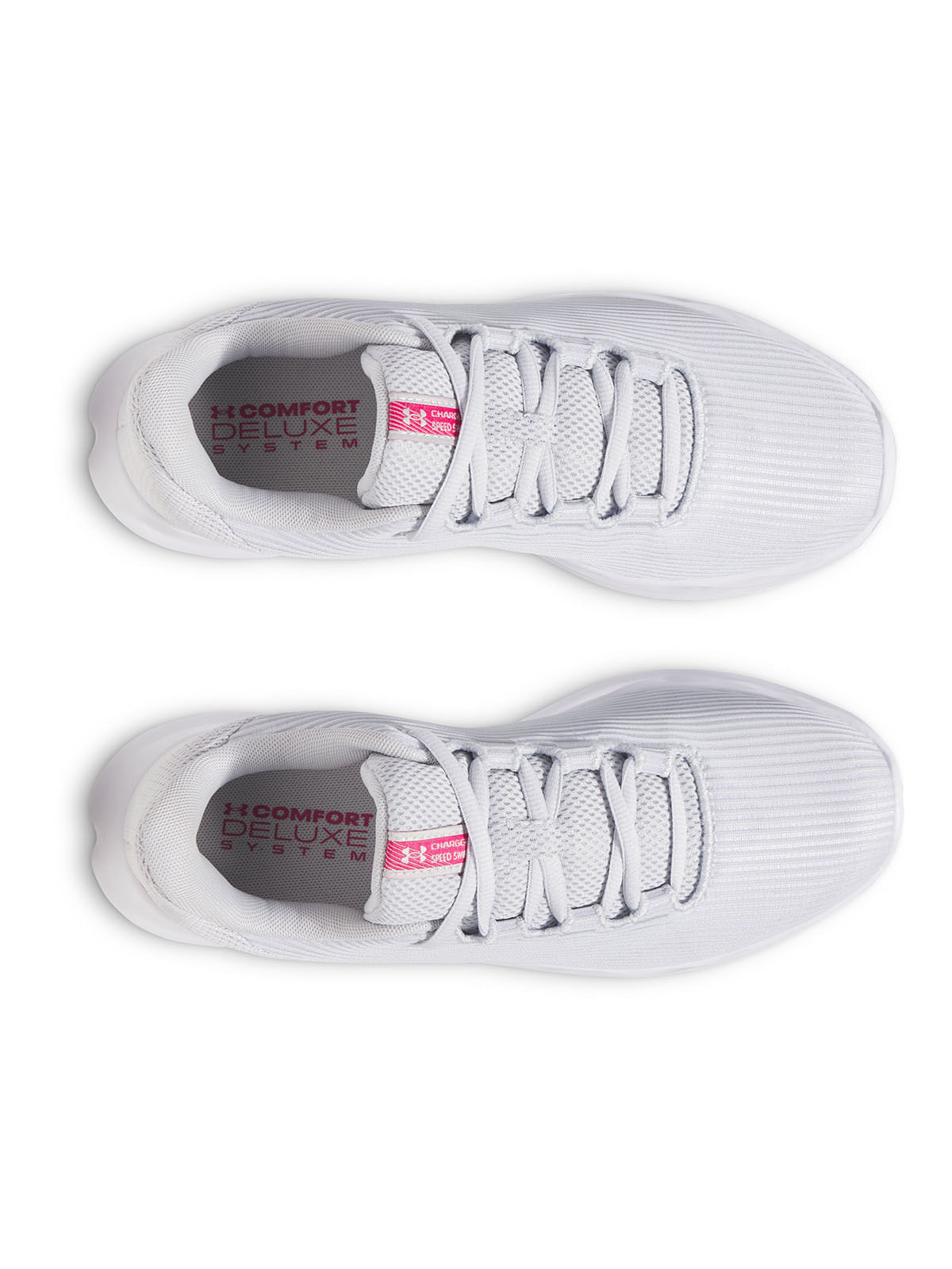Zapatillas de running UA Speed Swift gris para mujer