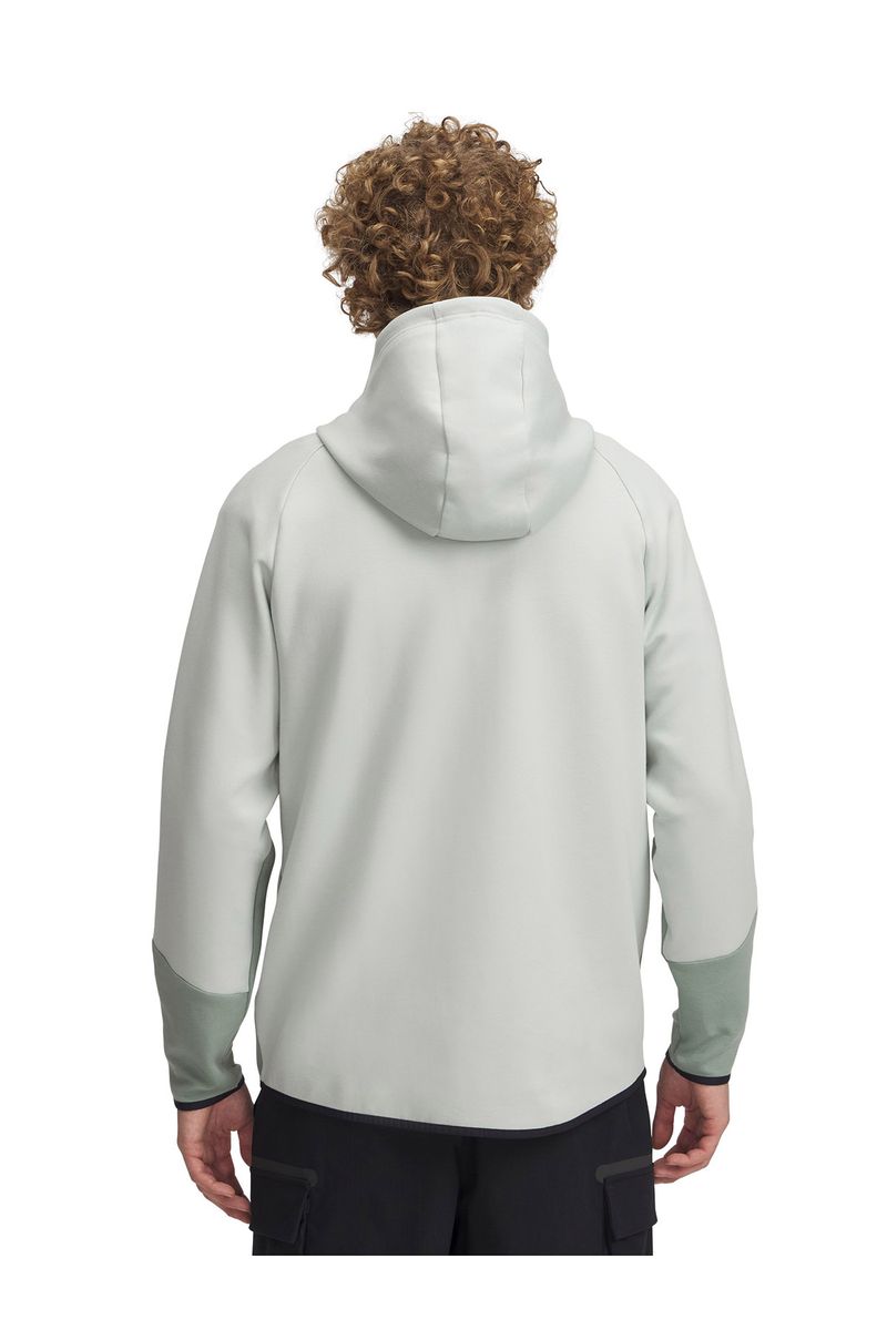 Poleron-UA-Unstoppable-fleece-con-cierre-verde-para-hombre