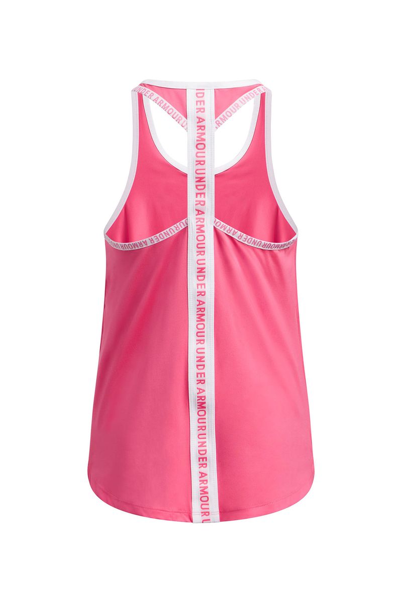 Polera-sin-mangas-UA-knockout-rosado-para-niñas