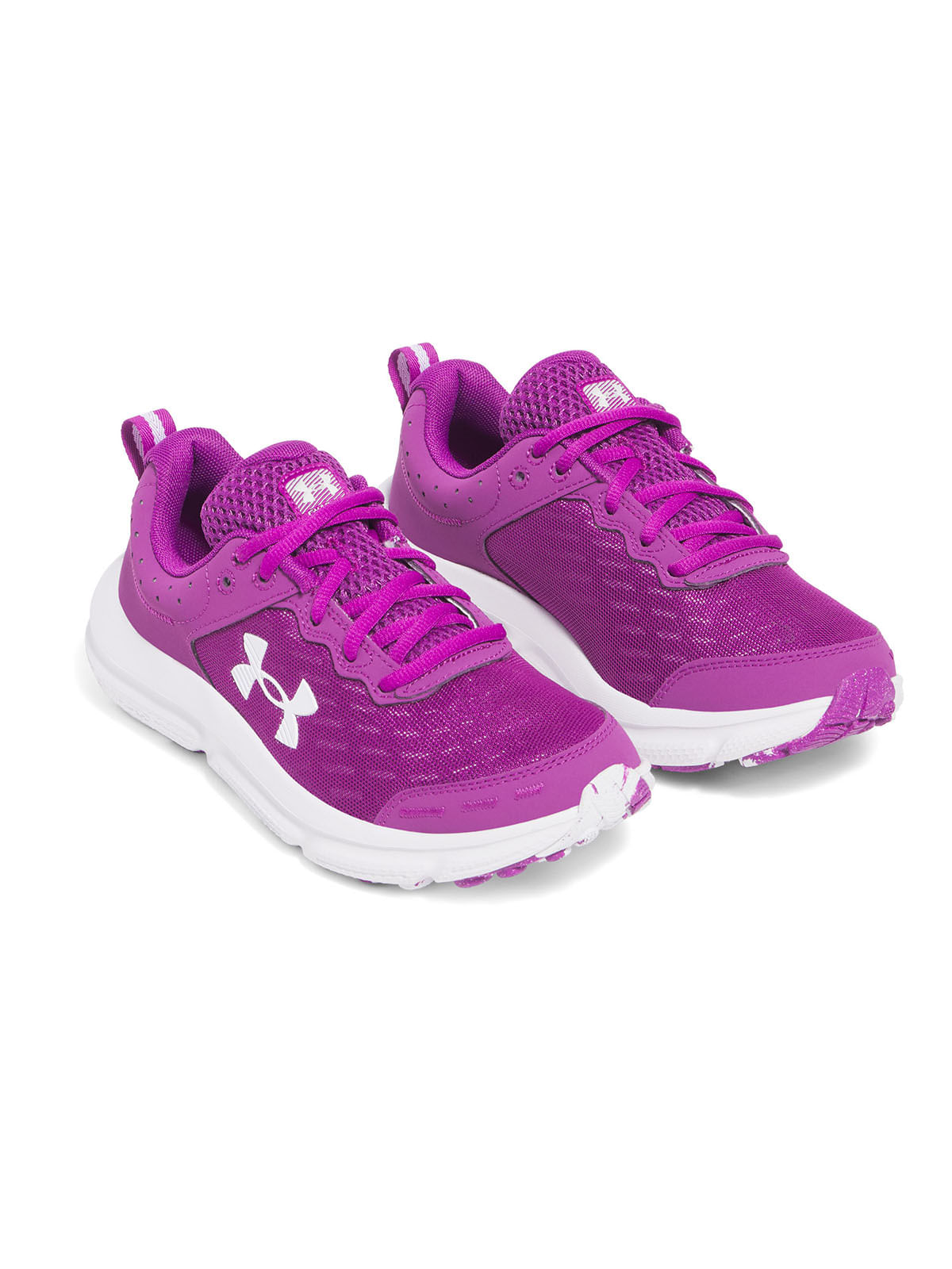 Zapatillas de running UA Charged Assert 10 morado para mujer