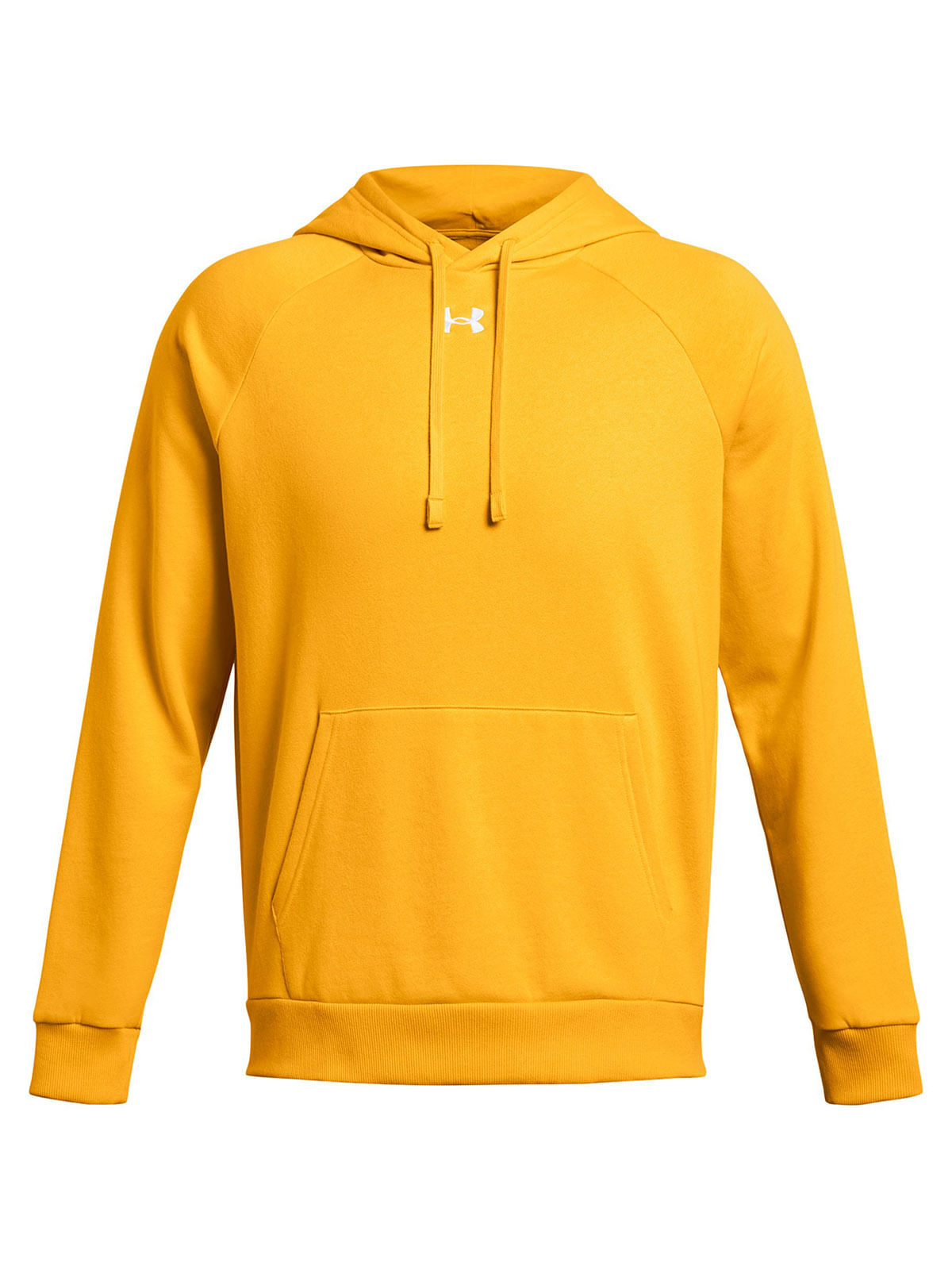 Polerón UA Rival fleece amarillo para hombre