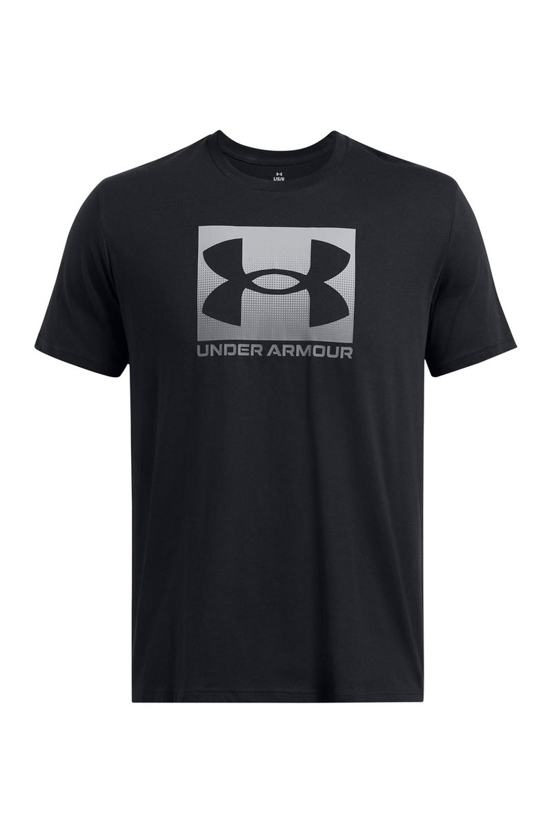 Polera-manga-corta-UA-boxed-sports-negro-para-hombre