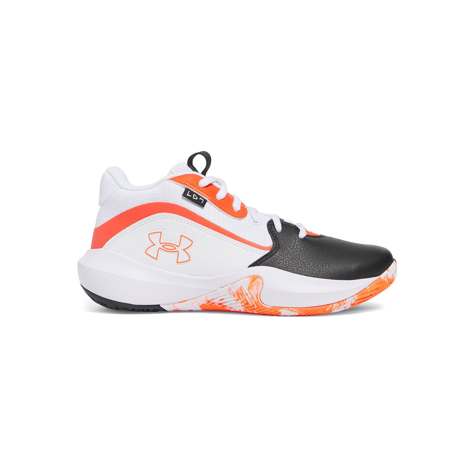 Zapatillas Under Armour Lockdown 7 basketball negro para niños