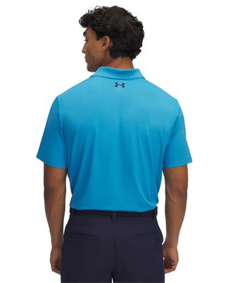 Polera manga corta Under Armour matchplay azul para hombre