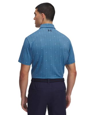 Polo manga corta Under Armour playoff 3.0 azul para hombre