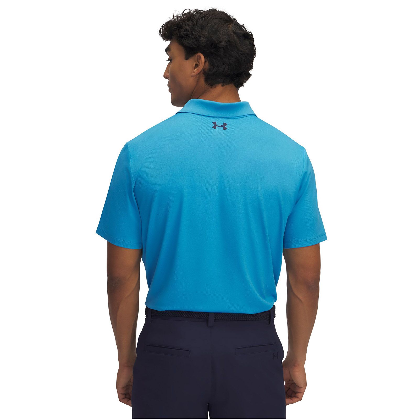 Polera manga corta Under Armour matchplay azul para hombre