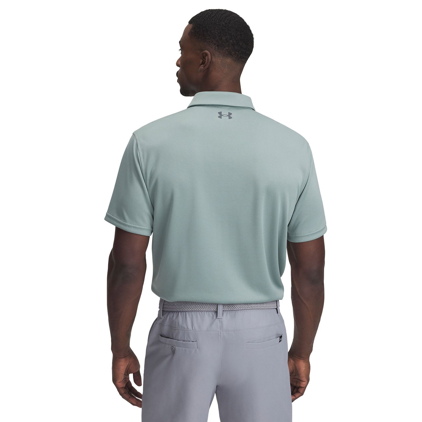 Polo manga corta Under Armour tech verde para hombre