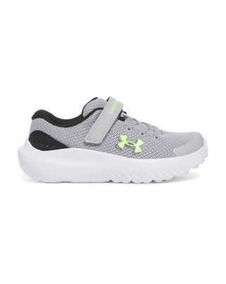 Zapatillas de running Under Armour Surge 4 AC gris para niños