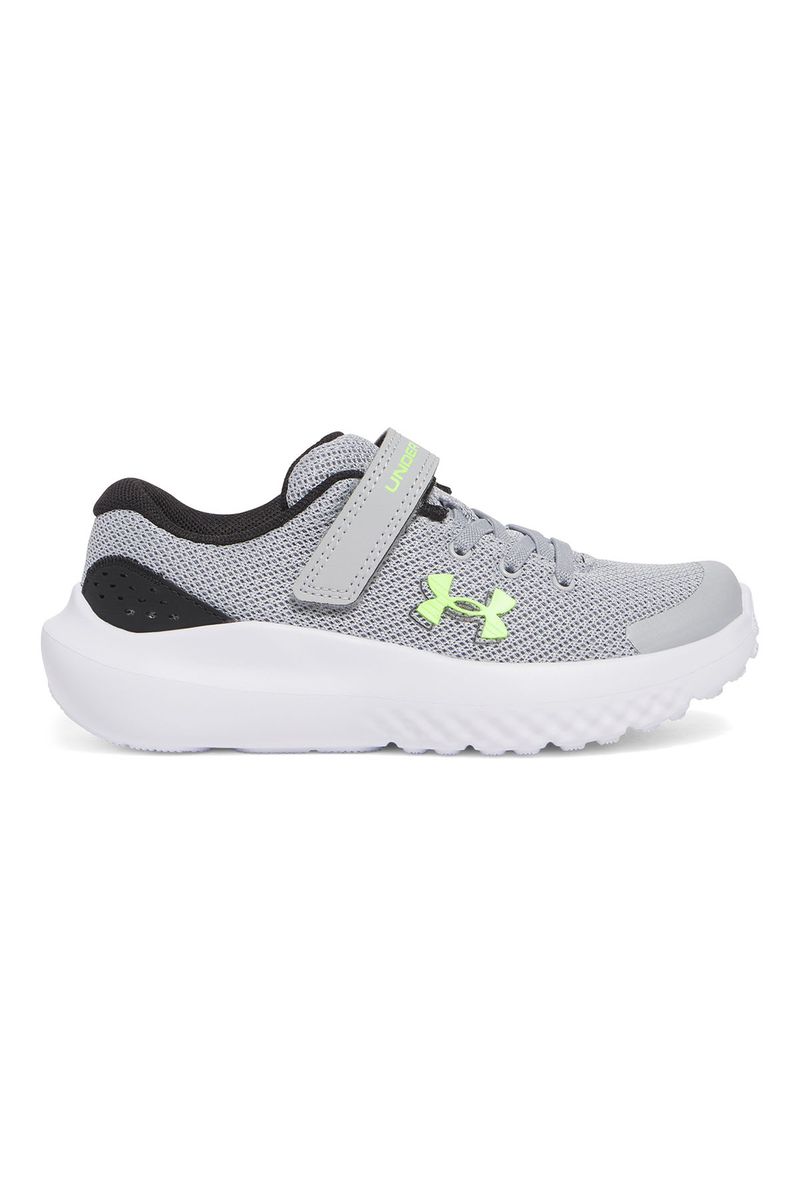 Zapatillas-de-running-UA-Surge-4-AC-gris-para-niños