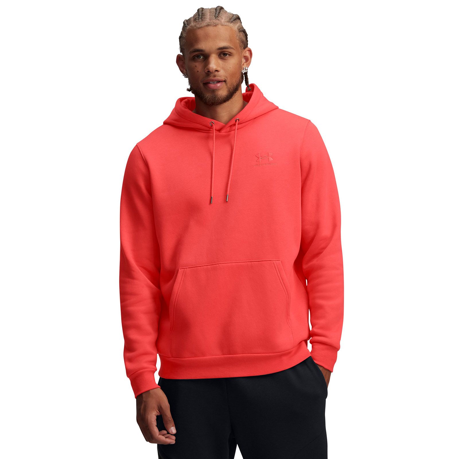 Polerón Under Armour Icon fleece naranjo para hombre