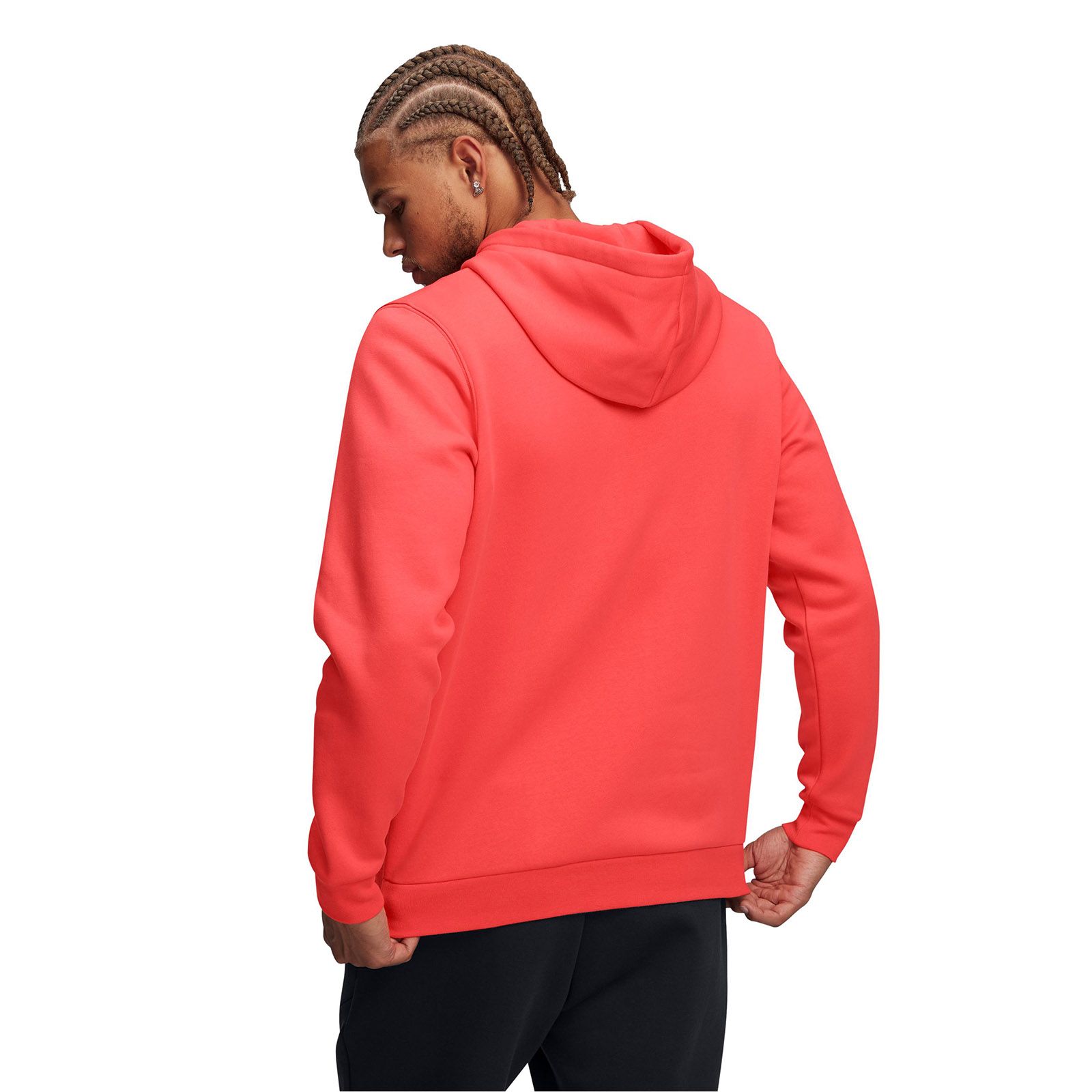 Polerón Under Armour Icon fleece naranjo para hombre