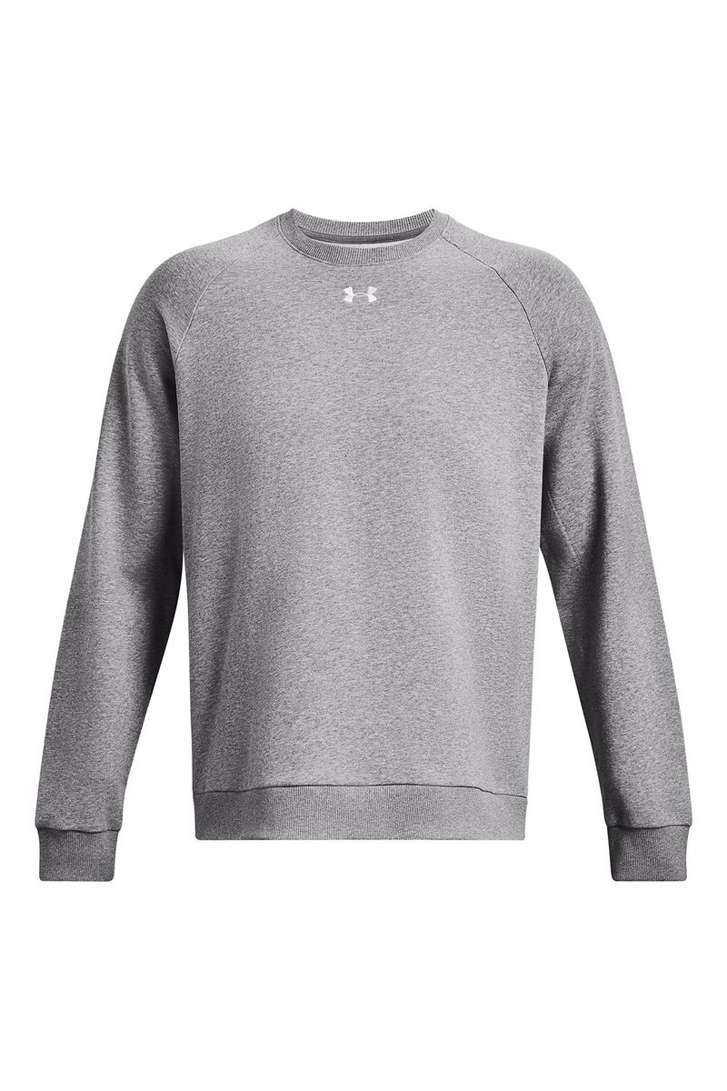 Poleron-UA-Rival-fleece-crew-gris-para-hombre