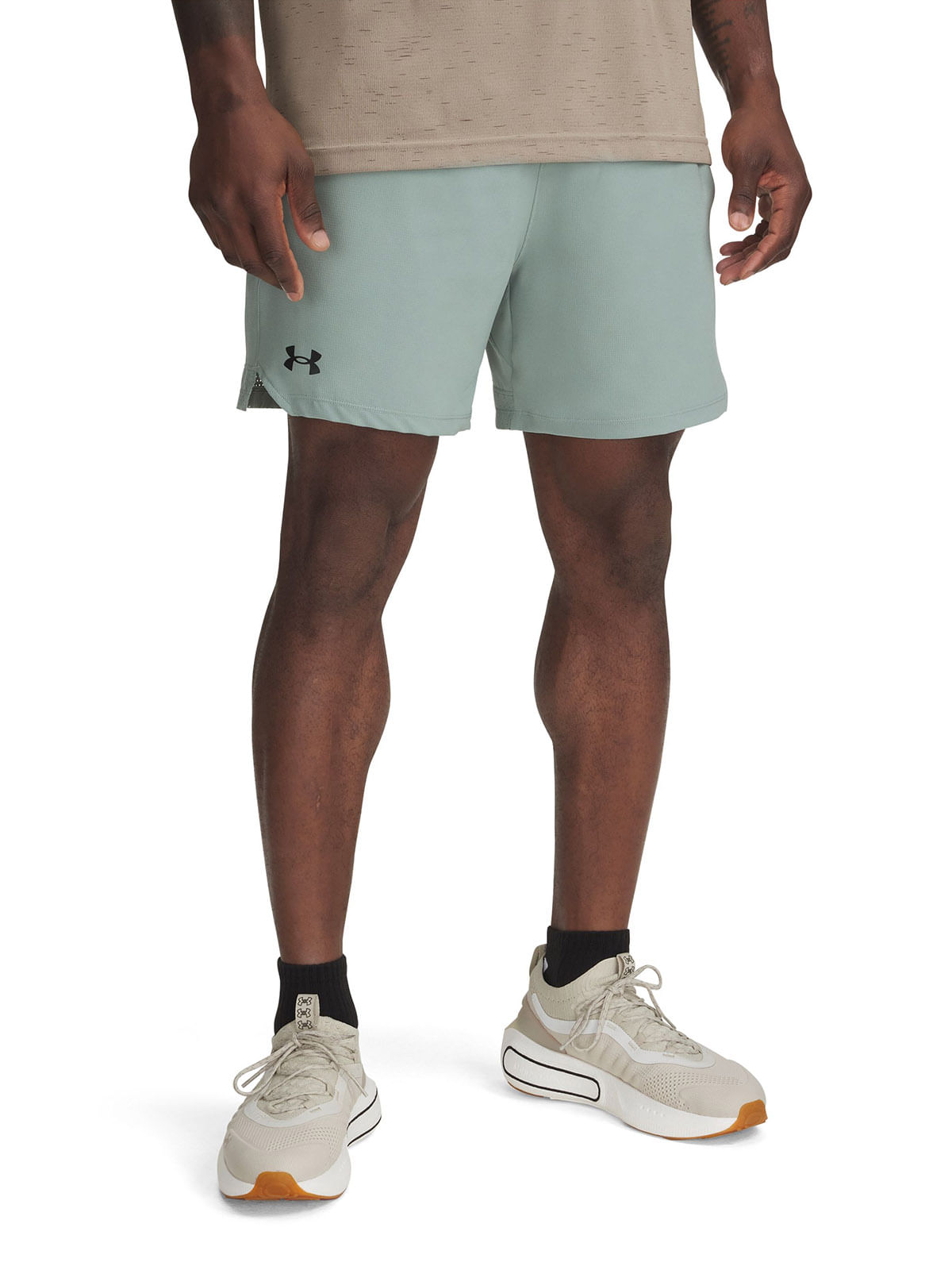 Shorts UA vanish woven verde para hombre