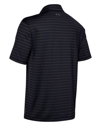 Polo manga corta Under Armour playoff negro para hombre