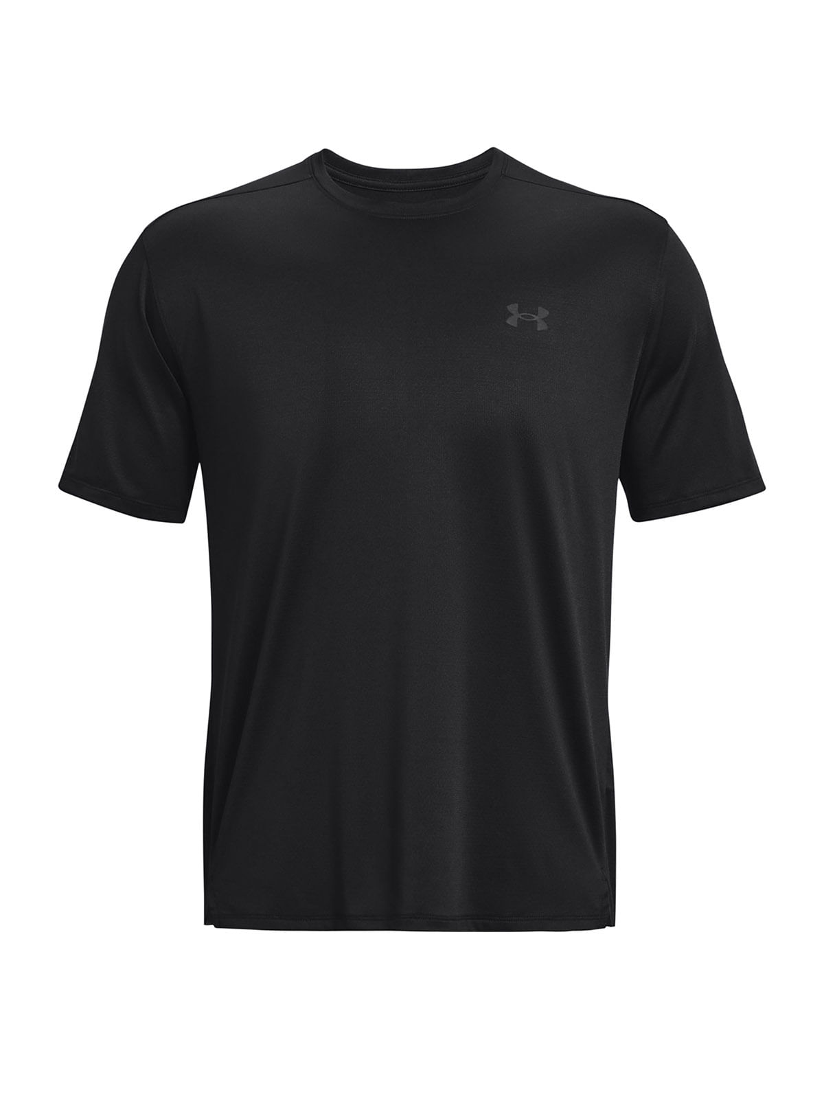 Polera manga corta UA tech vent negro para hombre