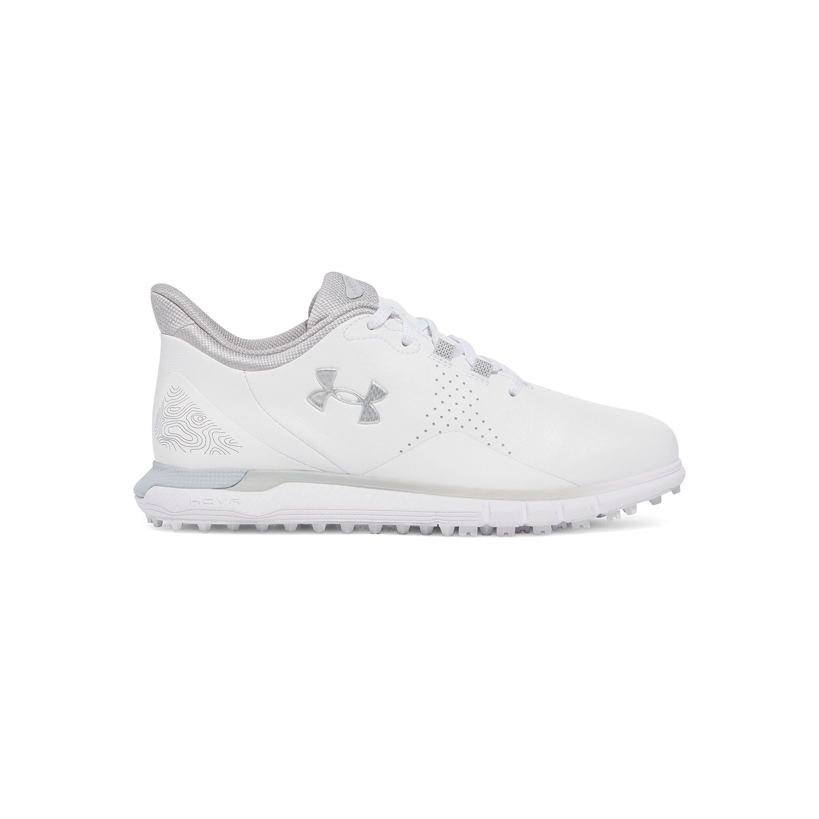Zapatillas Under Armour drive fade spikeless blanco para mujer