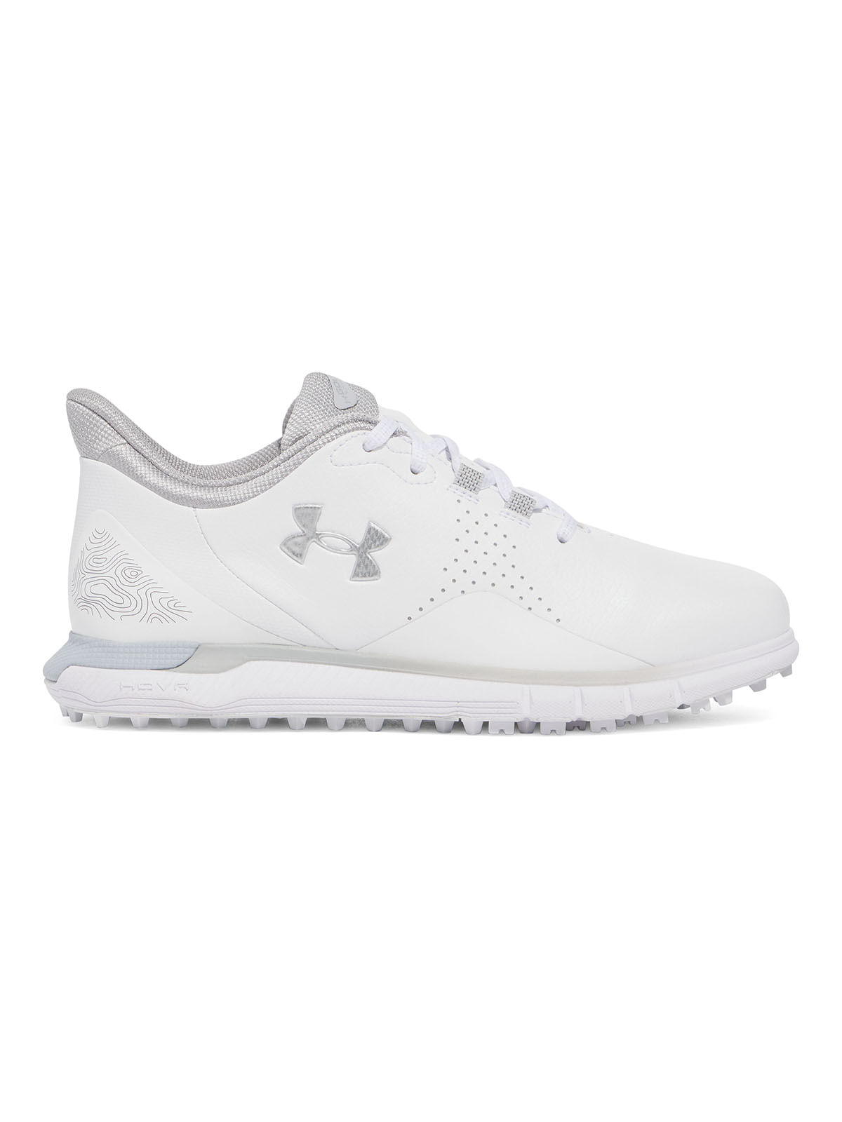 Zapatillas UA drive fade spikeless blanco para mujer