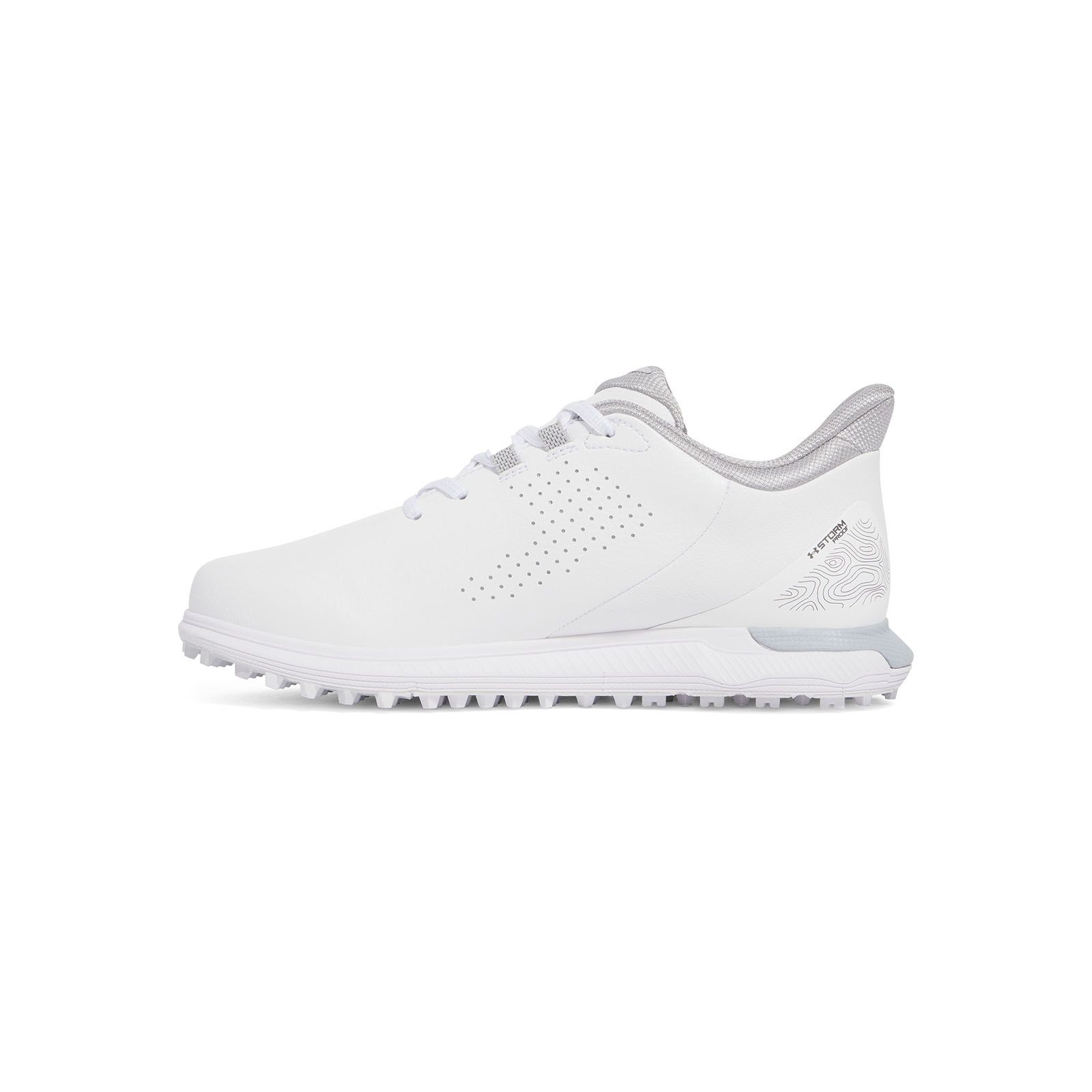 Zapatillas Under Armour drive fade spikeless blanco para mujer