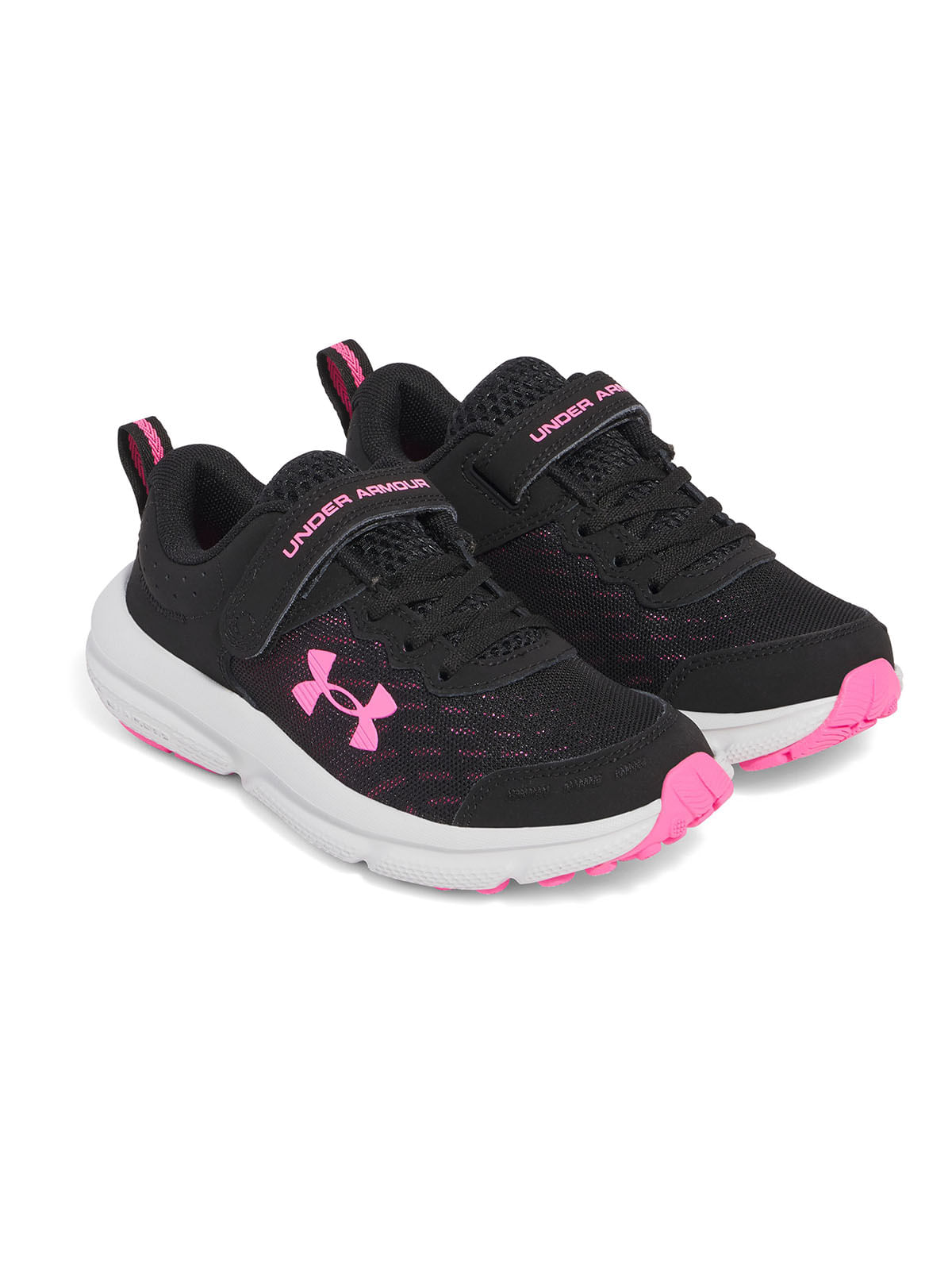 Zapatillas de running UA Assert 10 AC negro para niñas