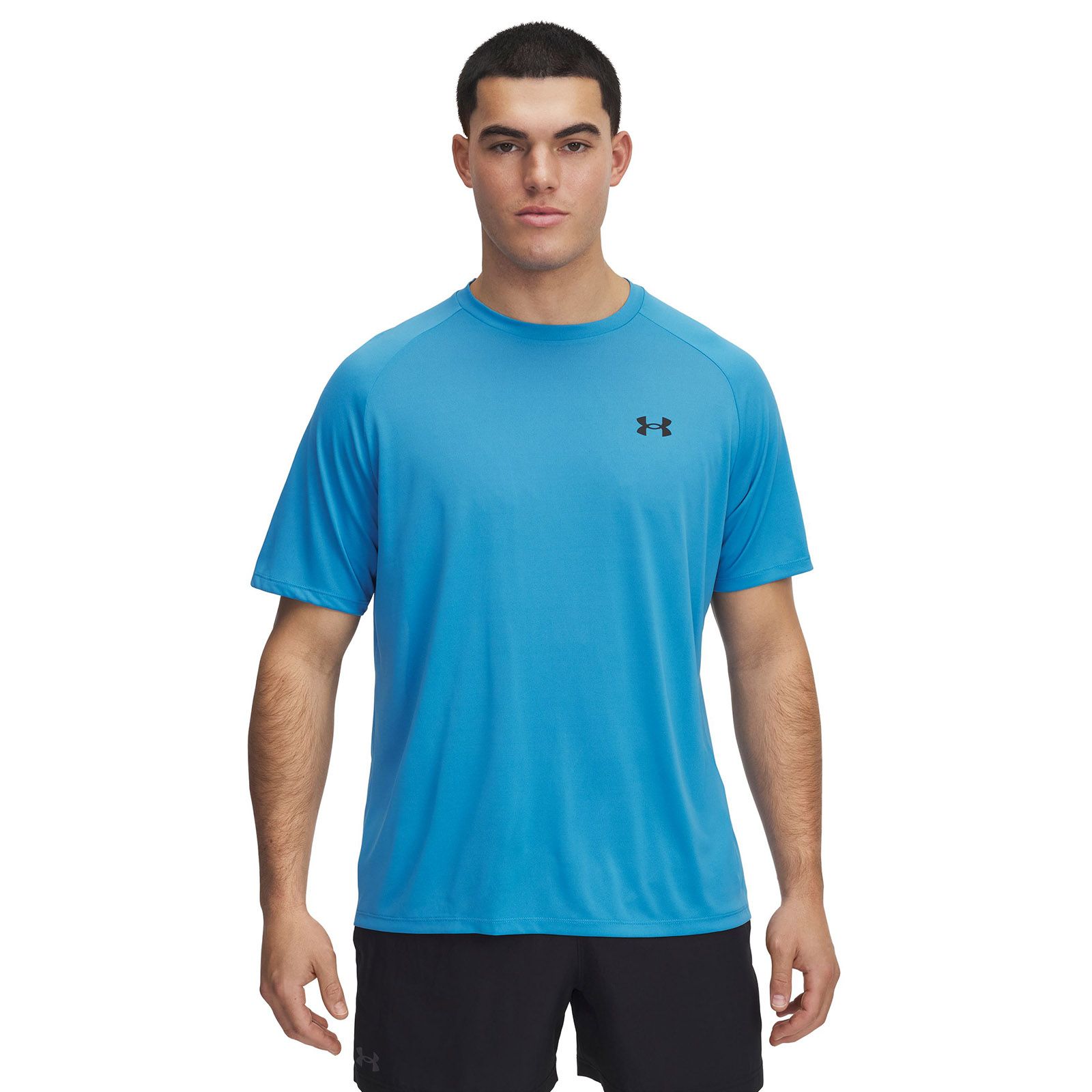 Polera manga corta Under Armour tech 2.0 azul para hombre