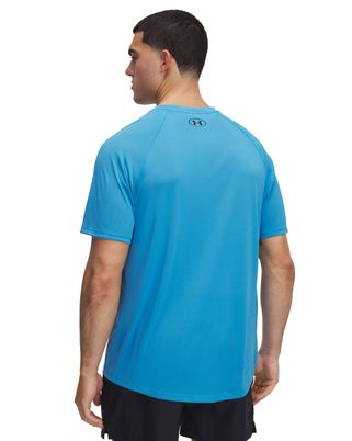 Polera manga corta Under Armour tech 2.0 azul para hombre