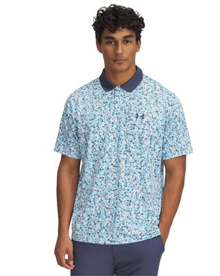 Polo manga corta Under Armour matchplay blanco para hombre