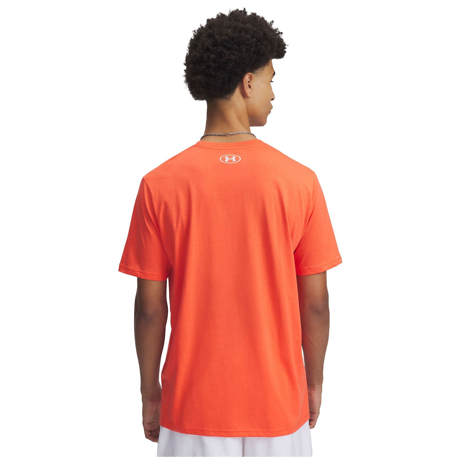 Polera manga corta Under Armour Sportstyle naranjo para hombre
