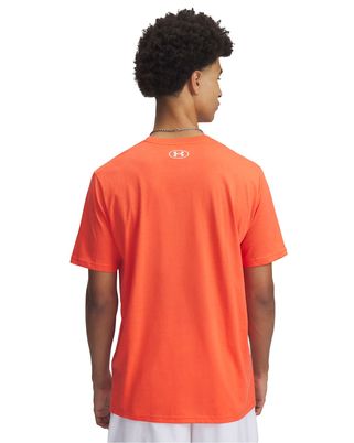 Polera manga corta Under Armour Sportstyle naranjo para hombre