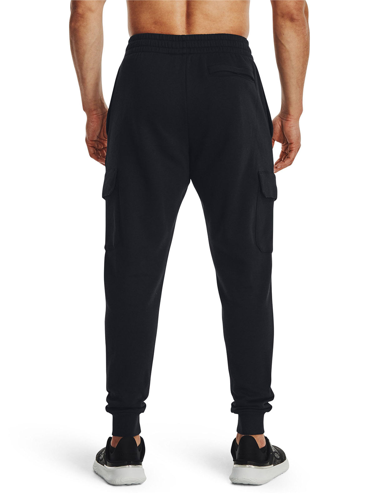 Jogger cargo UA Rival negro para hombres