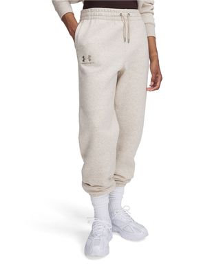 Jogger Under Armour Icon fleece café para mujer