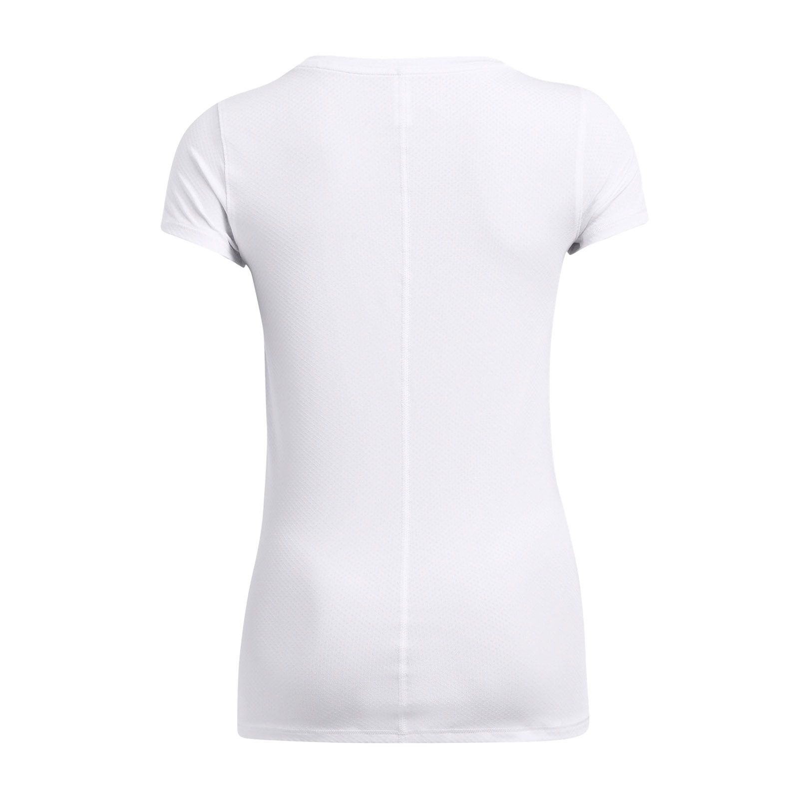 Polera manga corta Heatgear armour blanco para mujer Under Armour